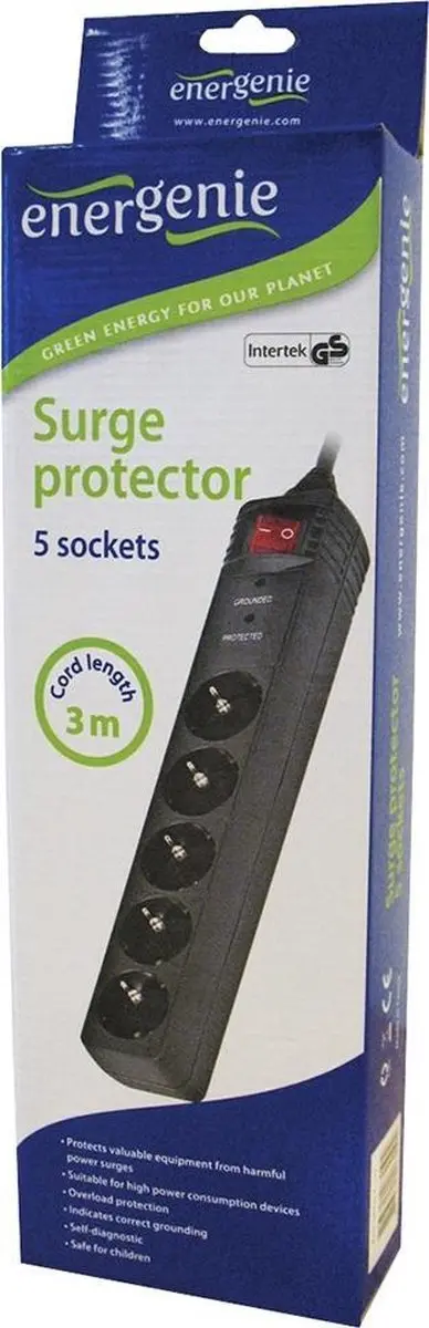 EnerGenie SPG5-C-10 Stekkerdoos 5x