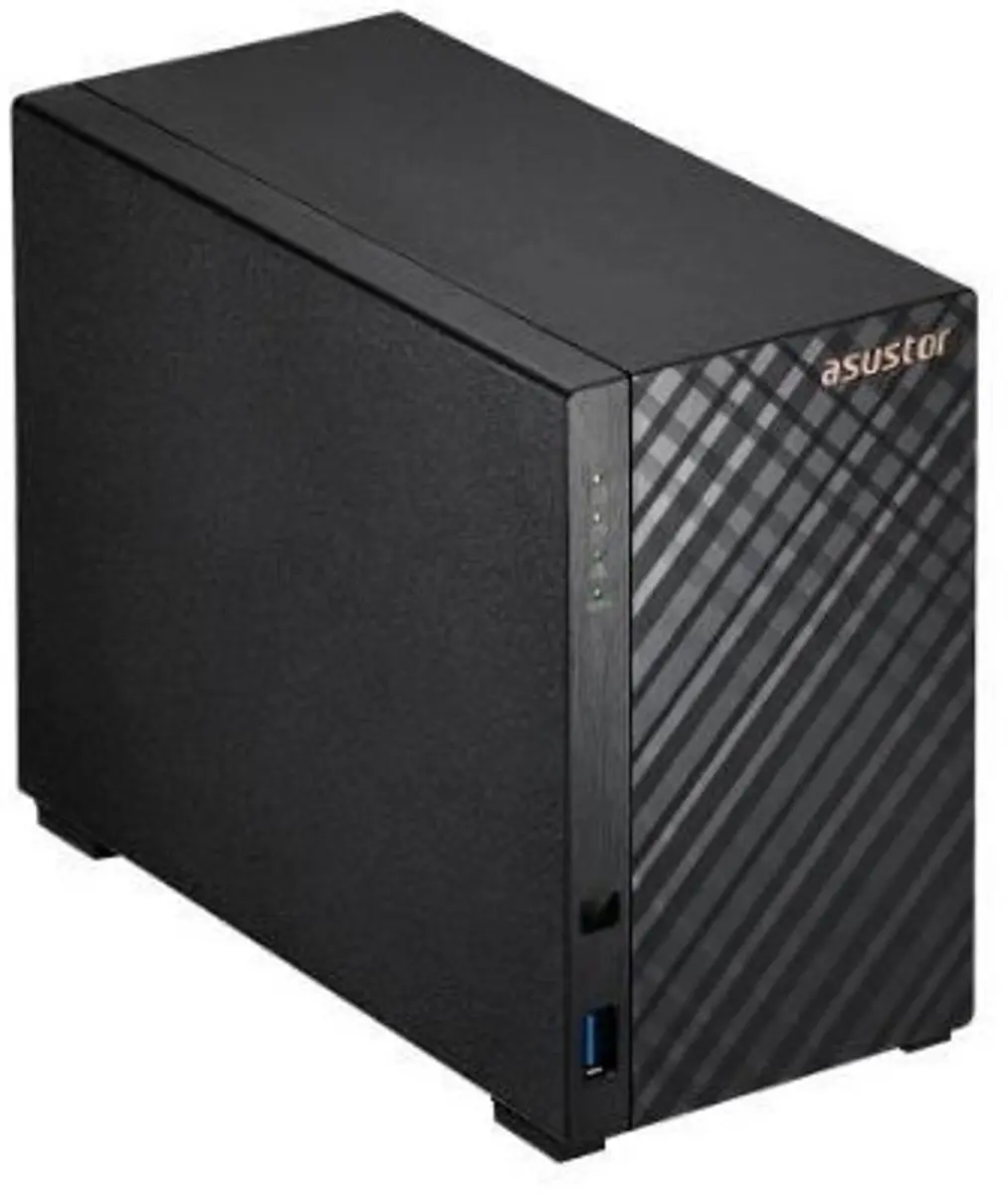 Asustor AS1202T NAS Server - 2 Sloten - Zwart
