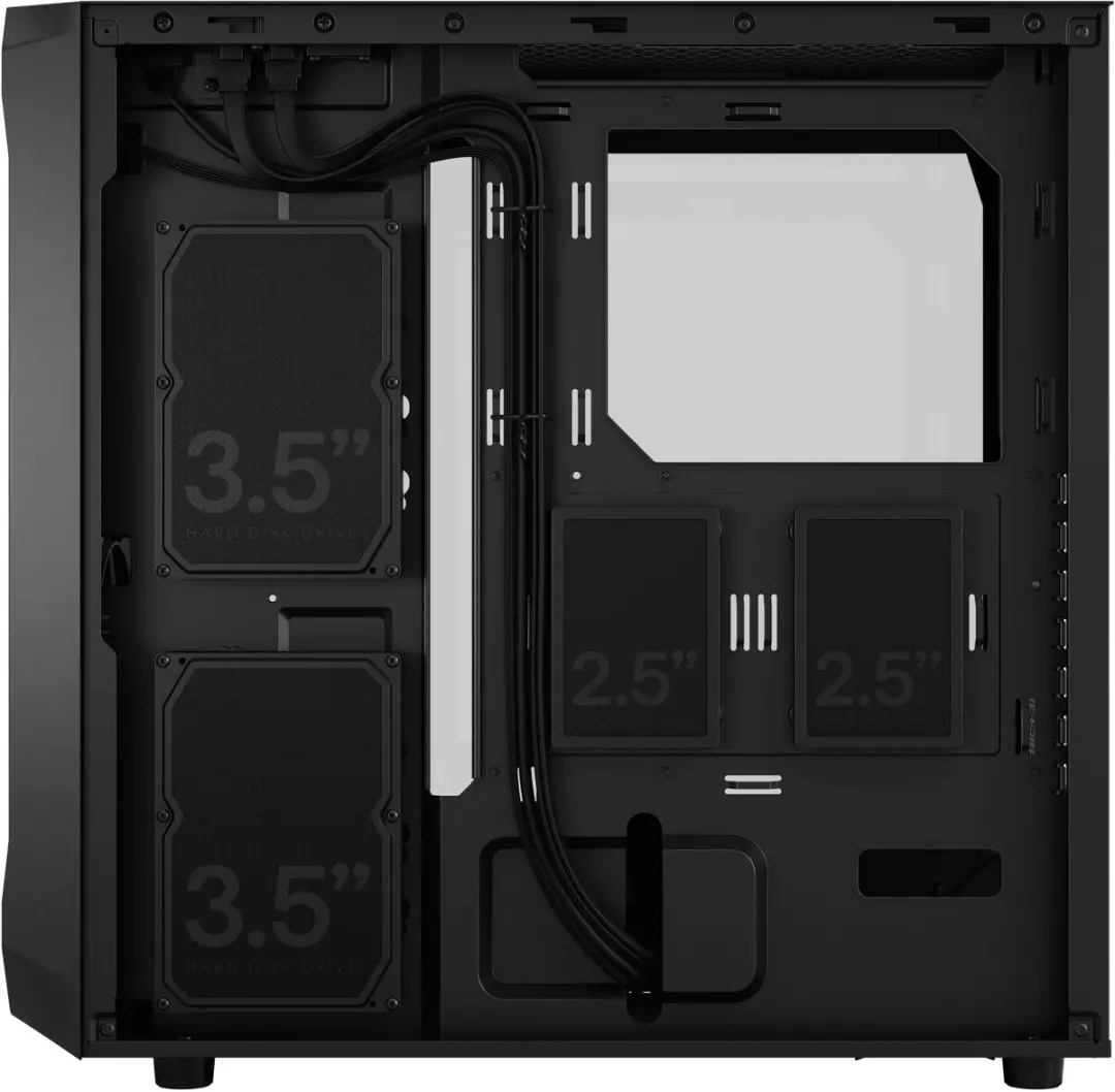 Fractal Design Focus 2 ATX Semi-tower - Zwart