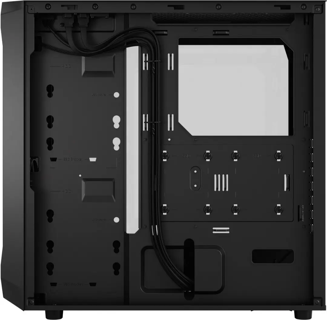 Fractal Design Focus 2 ATX Semi-tower - Zwart