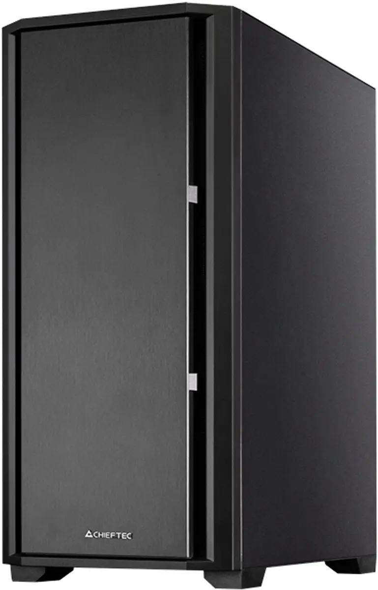 Chieftec AS-02B-OP Midi Tower Behuizing - Zwart
