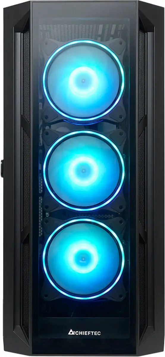 Chieftec GA-01B-TG-OP ATX Behuizing - Zwart