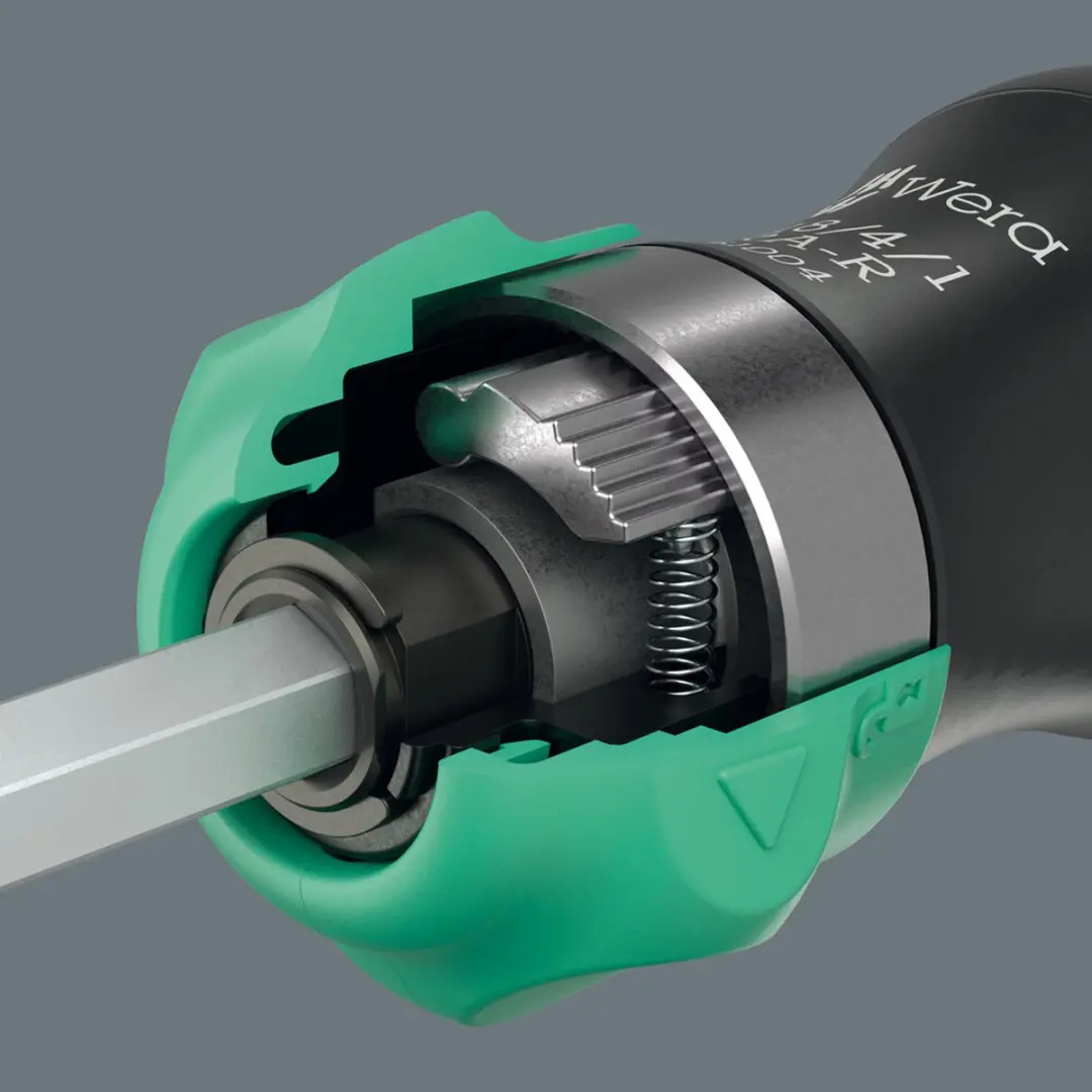 Wera Kraftform Kompakt 20 RA-R Bitschroevendraaier 1/4