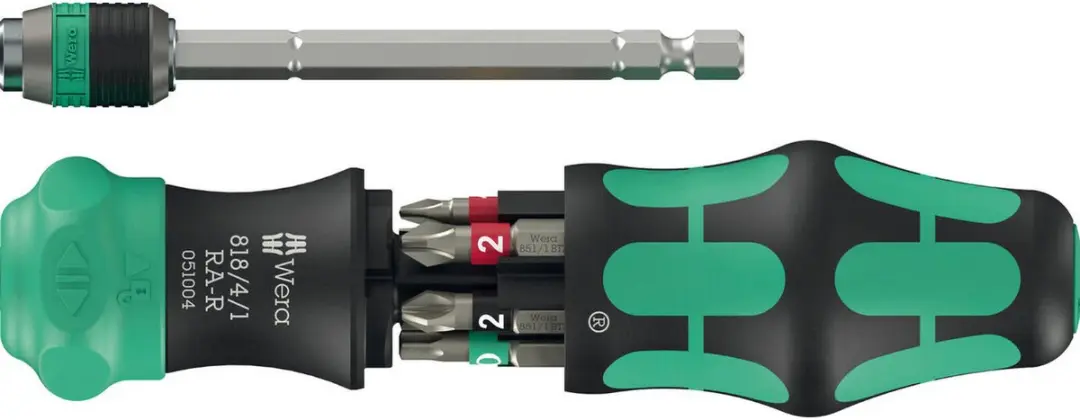 Wera Kraftform Kompakt 20 RA-R Bitschroevendraaier 1/4