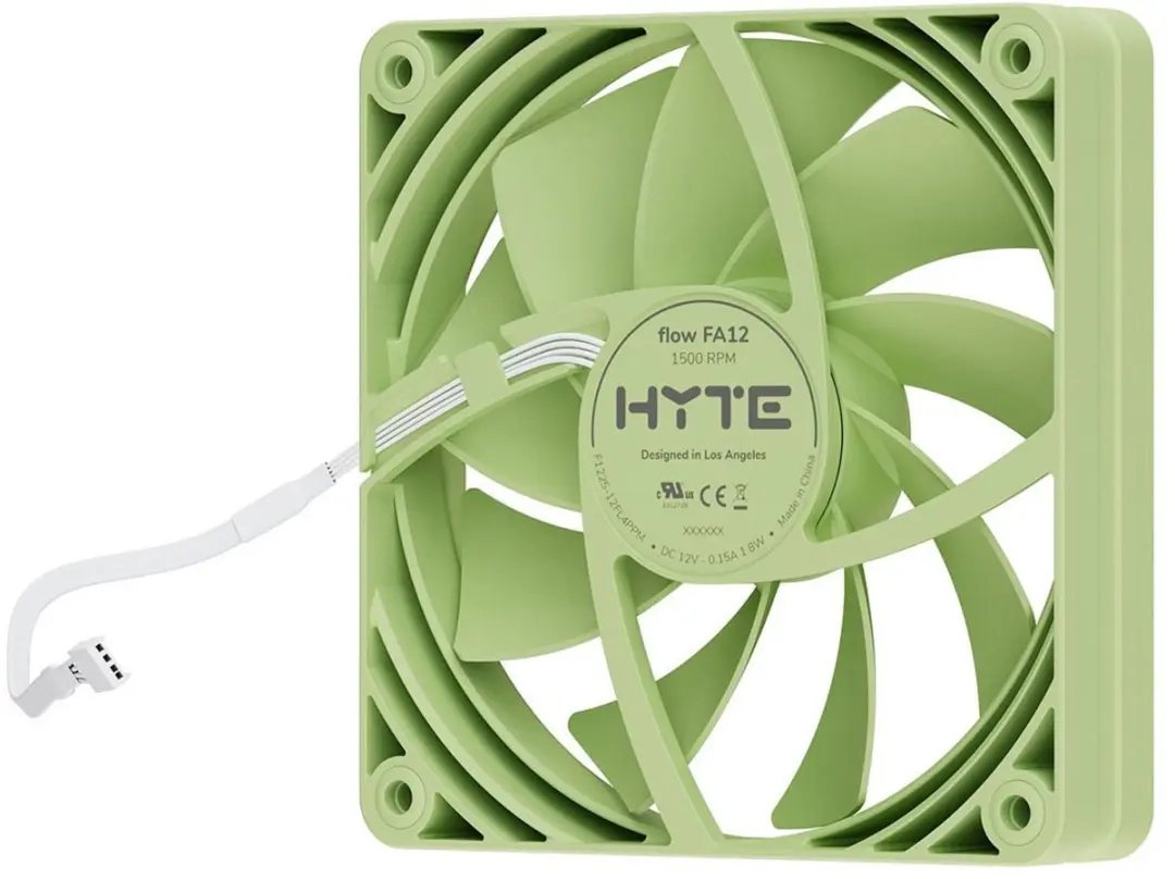 HYTE FA12 Matcha Milk Behuizingsventilator 120mm - 4 Stuks