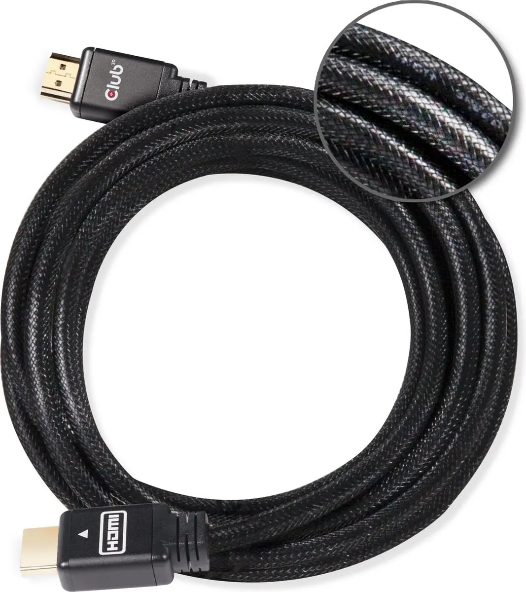 Club 3D HDMI 2.0 Kabel 4K60Hz 10m - Zwart