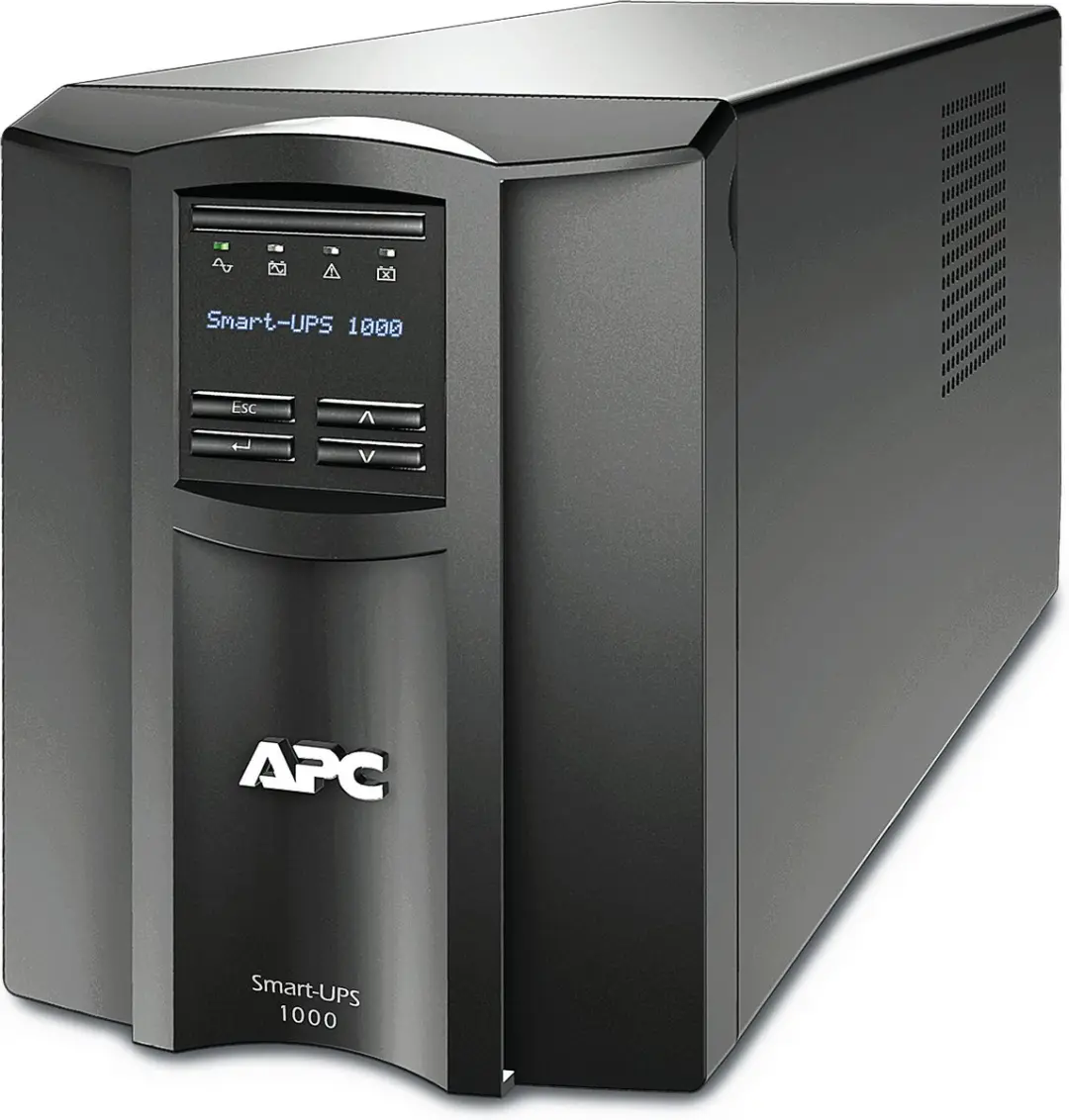 APC Smart-UPS SMT1000IC Noodstroomvoeding 1000VA - 8x C13 - Zwart - afbeelding 6 van 6