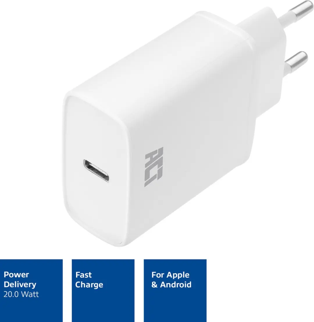 ACT AC2100 Oplader 20W - Wit
