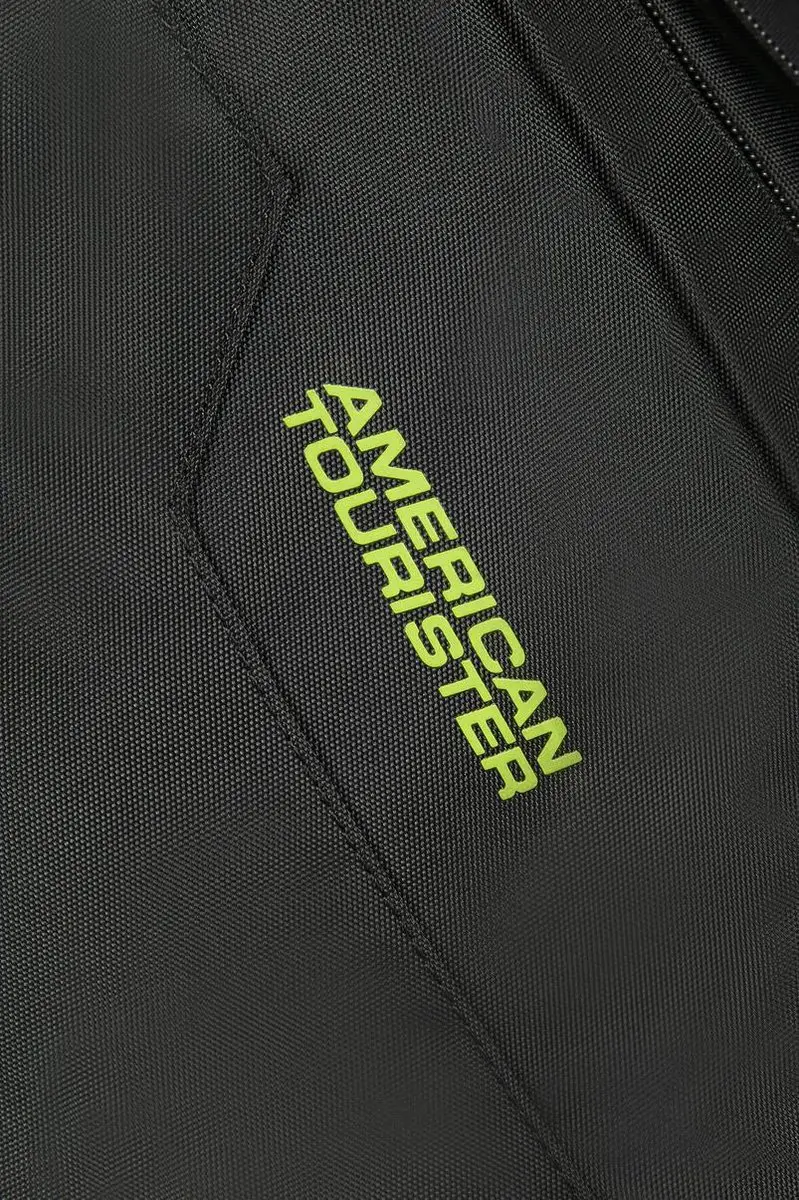 American Tourister Urban Groove UG4 Rugzak 27L - 15 inch Laptopvak - Zwart/Limoengroen