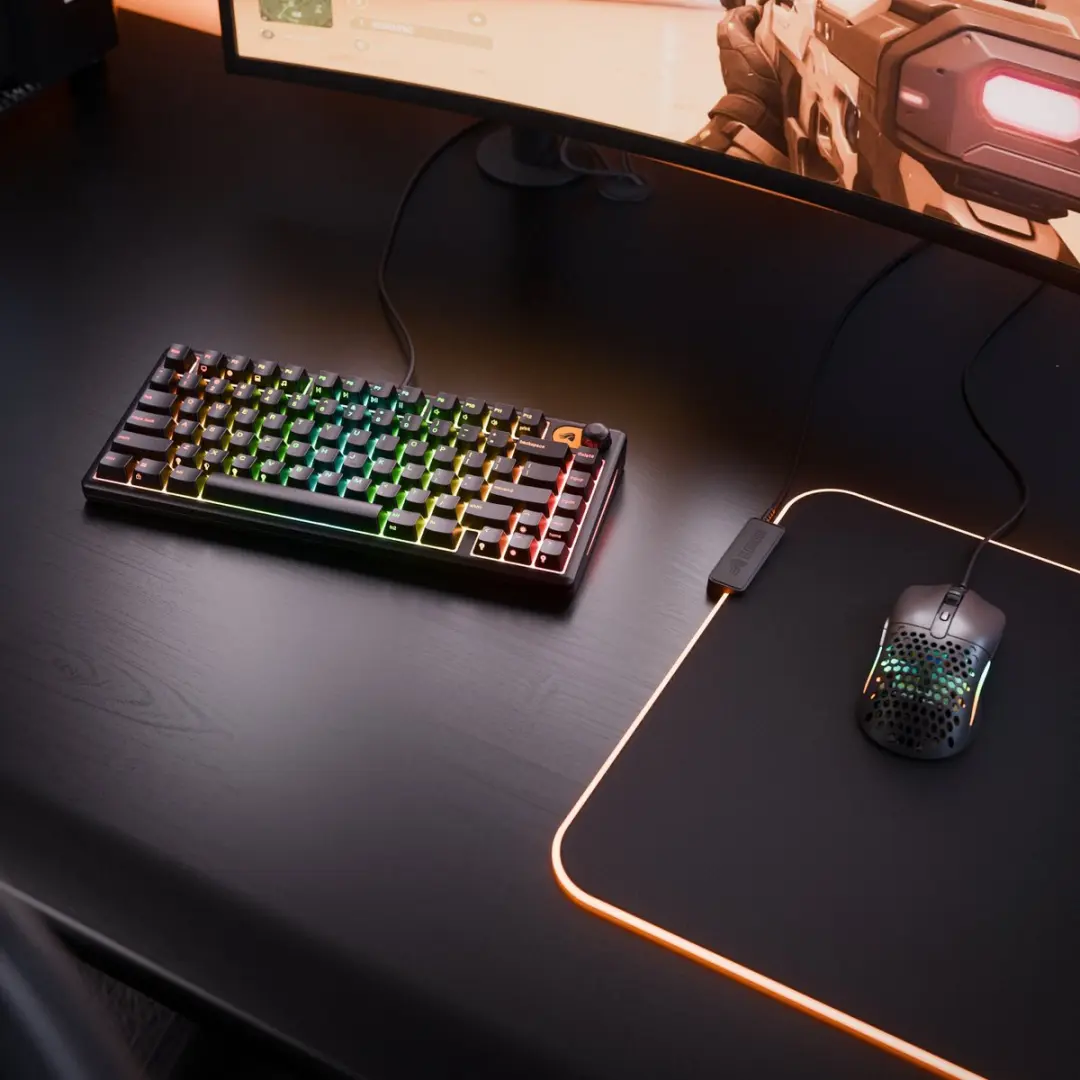 Glorious GMBK75-BLK-US Toetsenbord 75% - Zwart