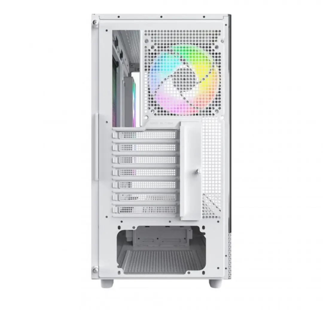 Montech XR Behuizing - 2x 2.5" 2x 3.5" - 3 Ventilatoren - Wit