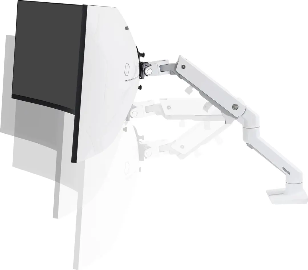 Ergotron HX 45-647-216 Monitorarm 1-voudig - 15-49" - Wit