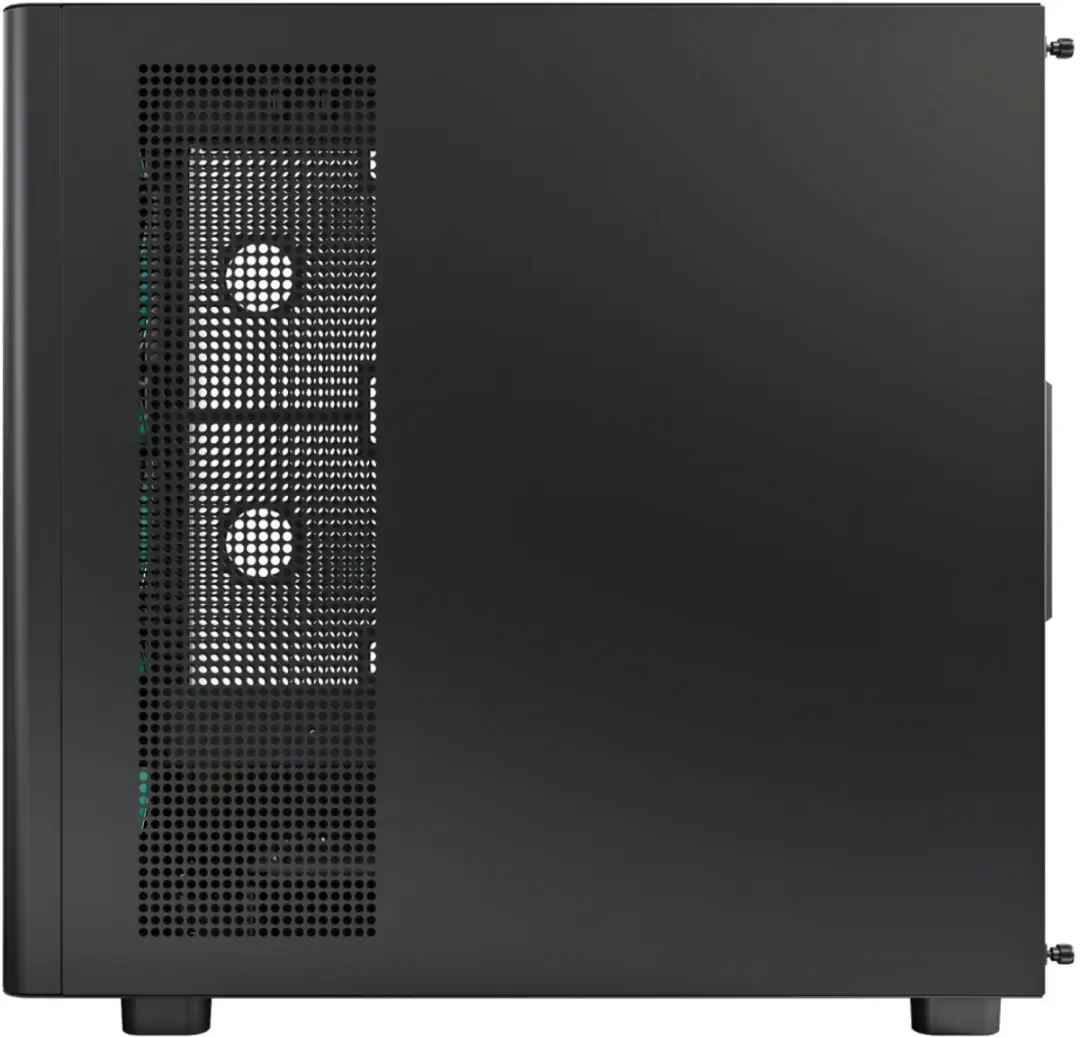 Montech XR Wood Midi Tower - Zwart