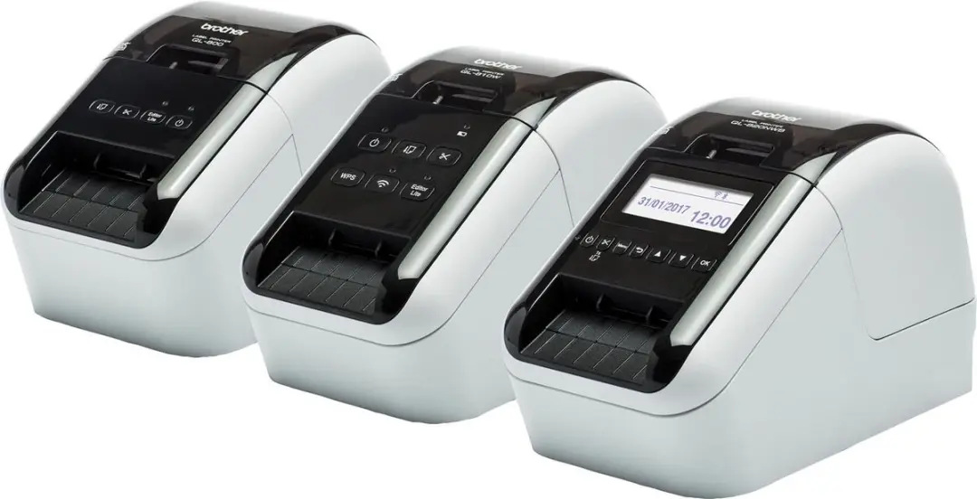 Brother QL-800 Thermische Labelprinter - Zwart/Rood