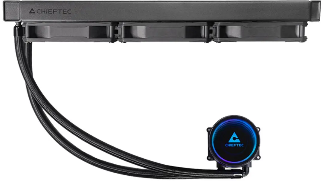 Chieftec ICEBERG CLC-360-BLK AIO Waterkoeling 3x120mm - Zwart RGB