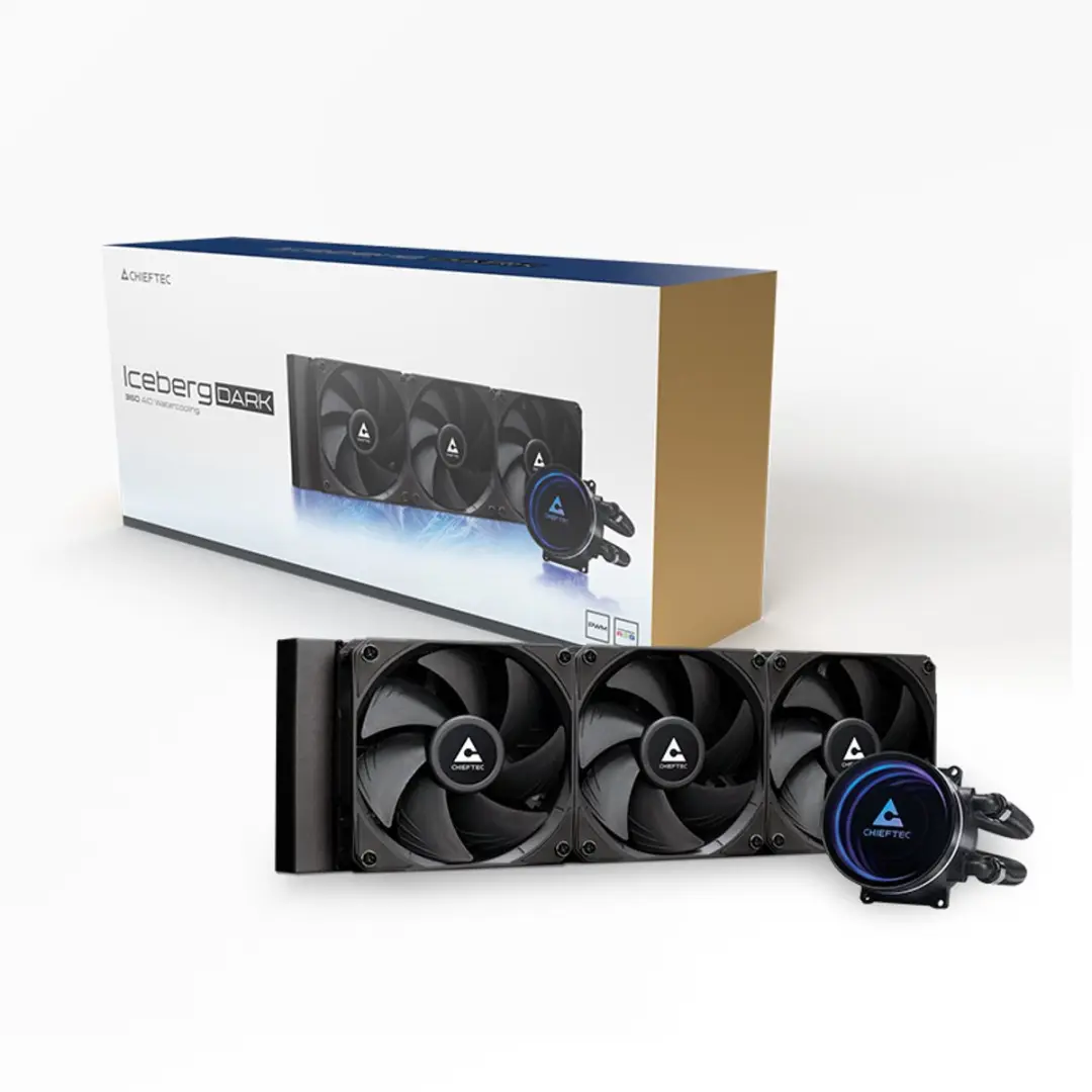 Chieftec ICEBERG CLC-360-BLK AIO Waterkoeling 3x120mm