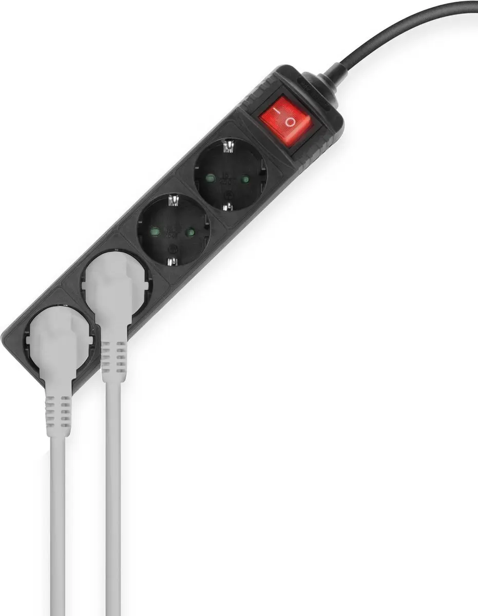 ACT Stekkerdoos AC2440 4 Stopcontacten 2m