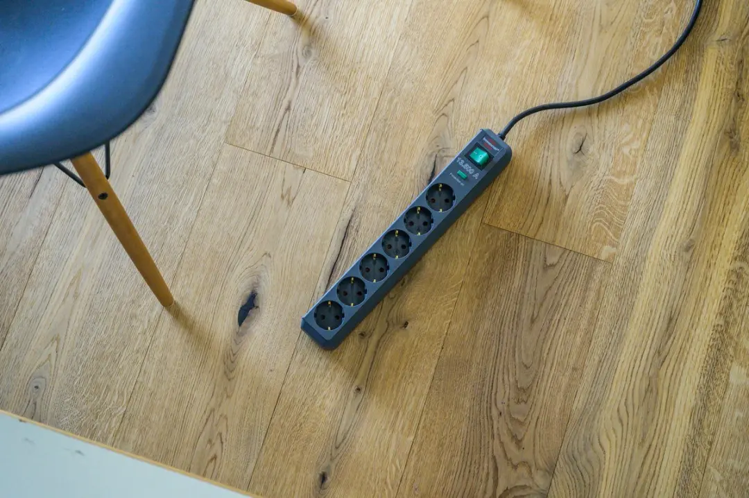 Brennenstuhl Eco-Line 6-voudige stekkerdoos 3500W - 5m kabel - Antraciet
