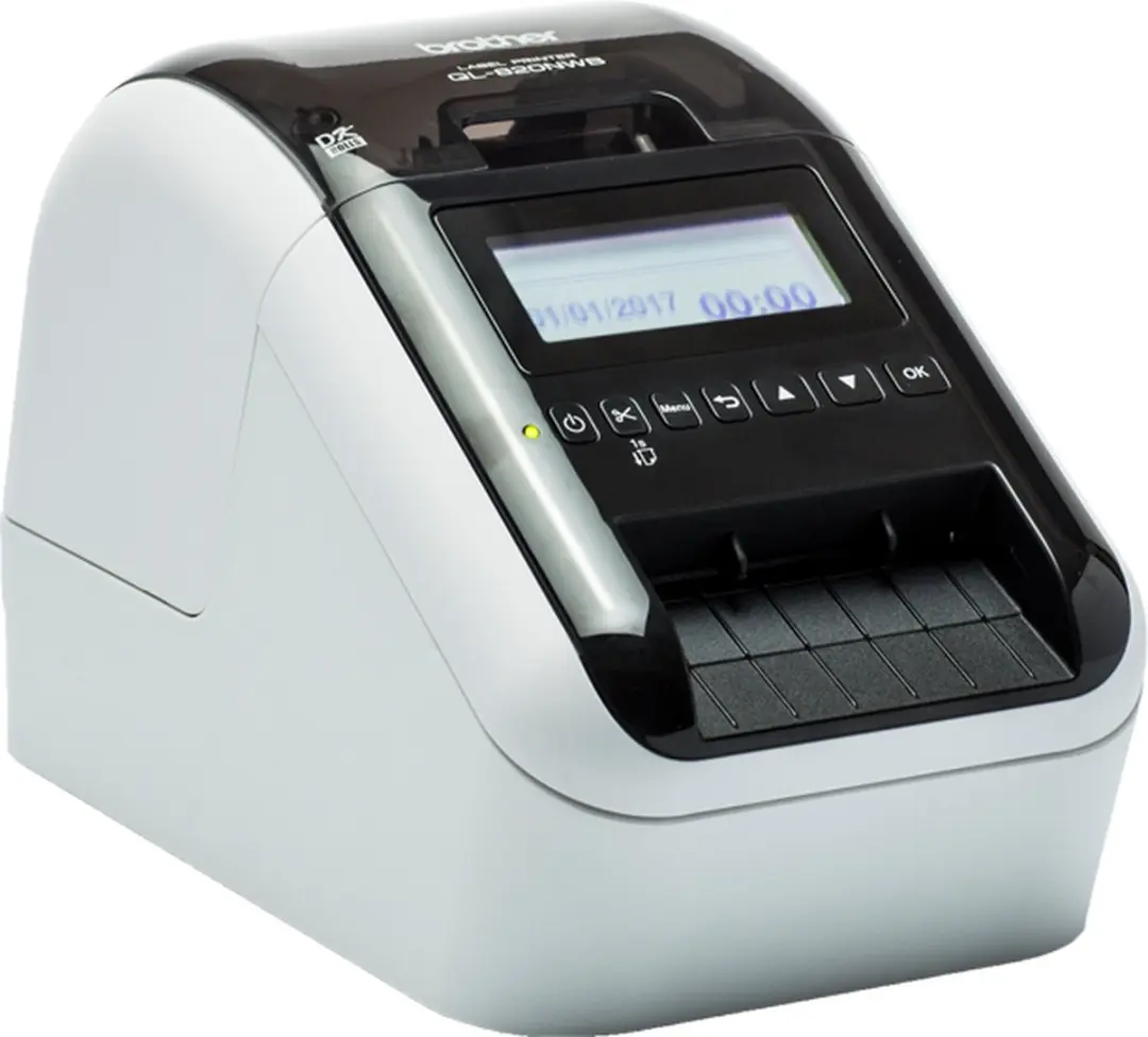 Brother QL-820NWBC Labelprinter - Direct Thermisch - 300x600 DPI - Multicolor