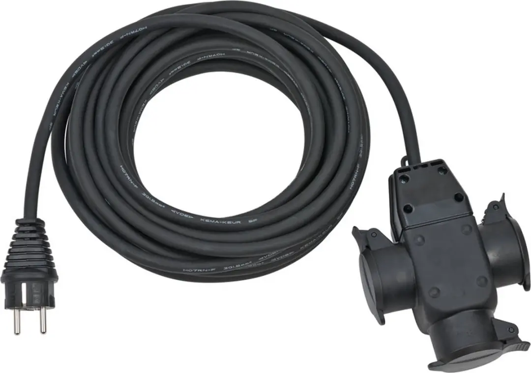 Brennenstuhl Verlengsnoer 10m 3-voudig IP44