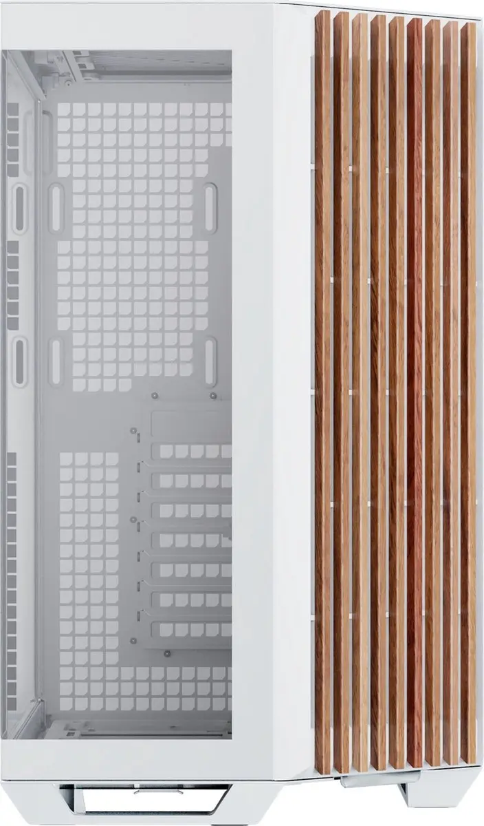 APNX V1 Midi Tower - Wit/Hout