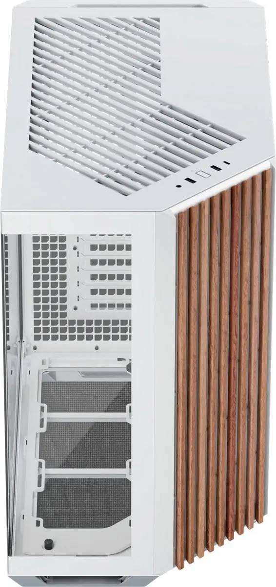 APNX V1 Midi Tower - Wit/Hout