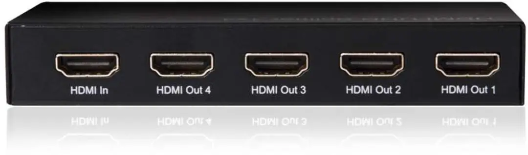 Club3D CSV-1380 HDMI Splitter 4 Poorten