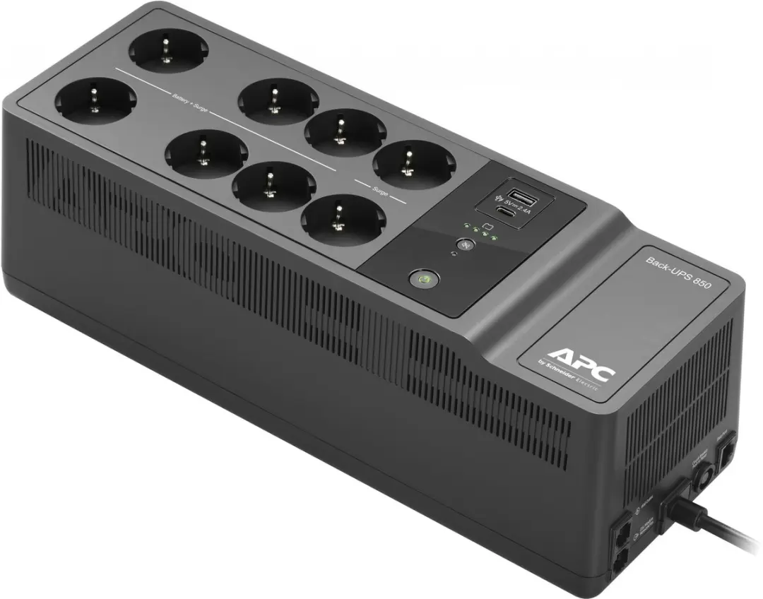 APC Back-UPS BE850G2-GR Noodstroomvoeding 850VA