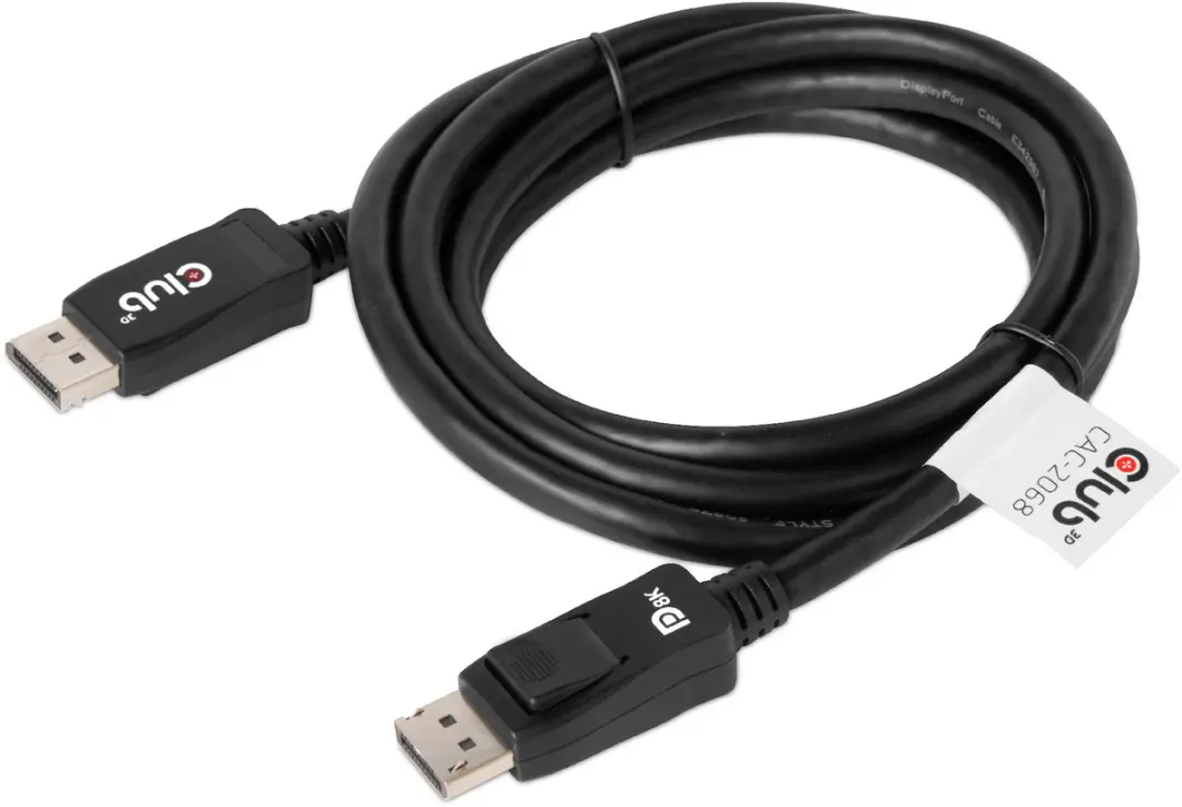 Club 3D DisplayPort 1.4 Kabel M/M 2m - Zwart