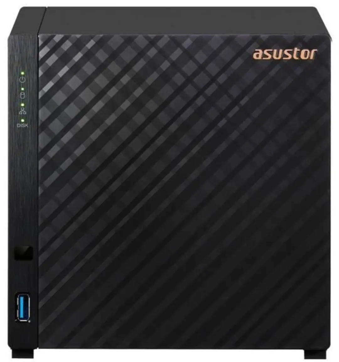 Asustor AS1204T NAS - 4 Sloten - Zwart
