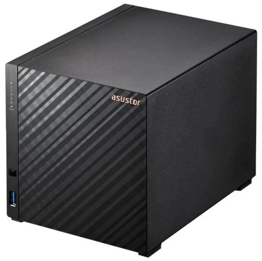 Asustor AS1204T NAS - 4 Sloten - Zwart