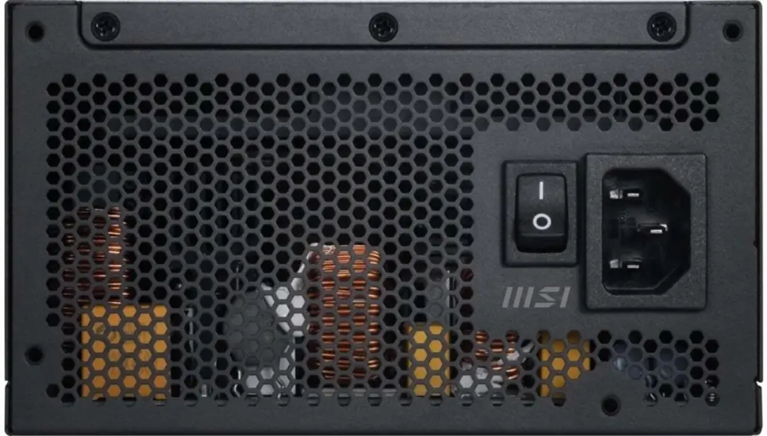 MSI PRO A850PL PCIE5 ATX Voeding 850W - 80 Plus Platinum - Zwart