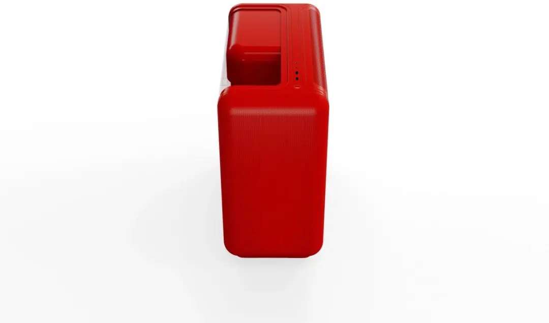 HYTE X50 CS-HYTE-X50G-RR Mid Tower Behuizing - Rood