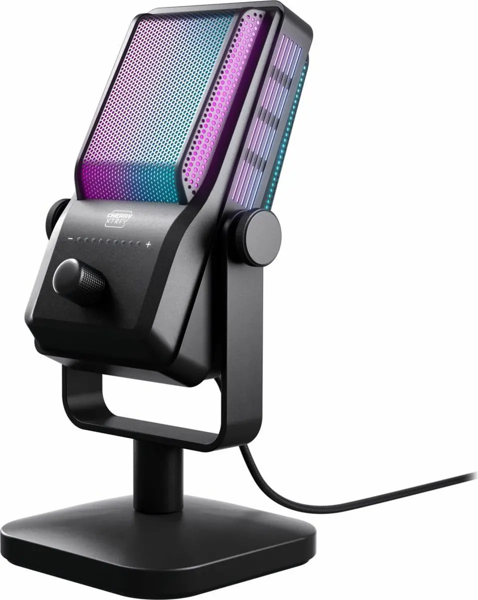 Cherry XTRFY Ngale R Microfoon - CX-NGALE-R-BLACK - Zwart
