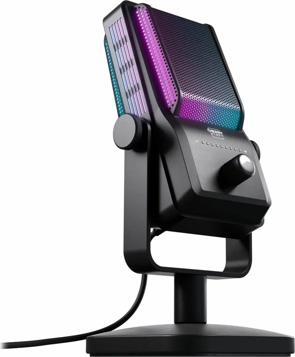 Cherry XTRFY Ngale R Microfoon - CX-NGALE-R-BLACK - Zwart