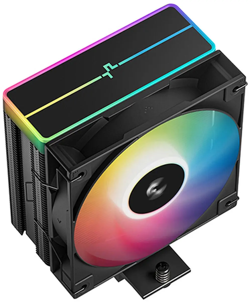 DeepCool AG400 BK ARGB V2 Processor Koeler - 12cm - 75.89 cfm - Zwart
