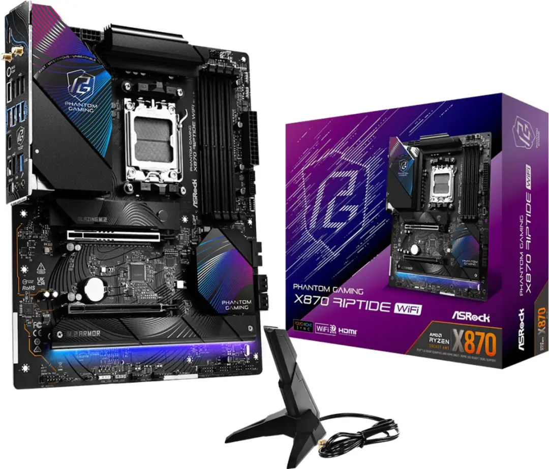 ASRock X870 Riptide WiFi AM5 Moederbord