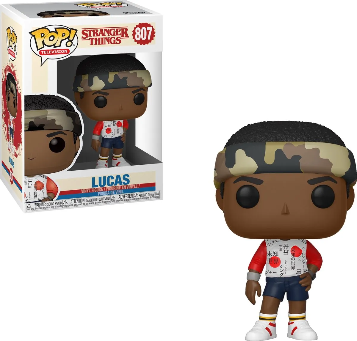 Funko POP! Stranger Things Lucas #807 - Multi