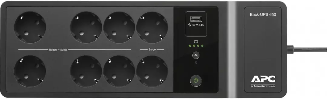 APC BE650G2-GR UPS - 400W - 8 Stopcontacten - afbeelding 6 van 6