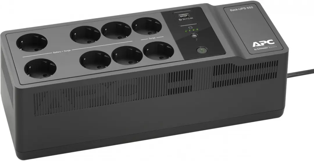 APC BE650G2-GR UPS - 400W - 8 Stopcontacten