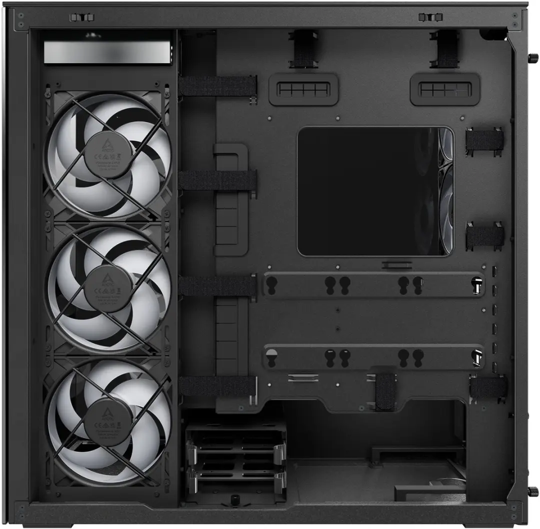 Arctic Xtender VG Midi Tower - Zwart