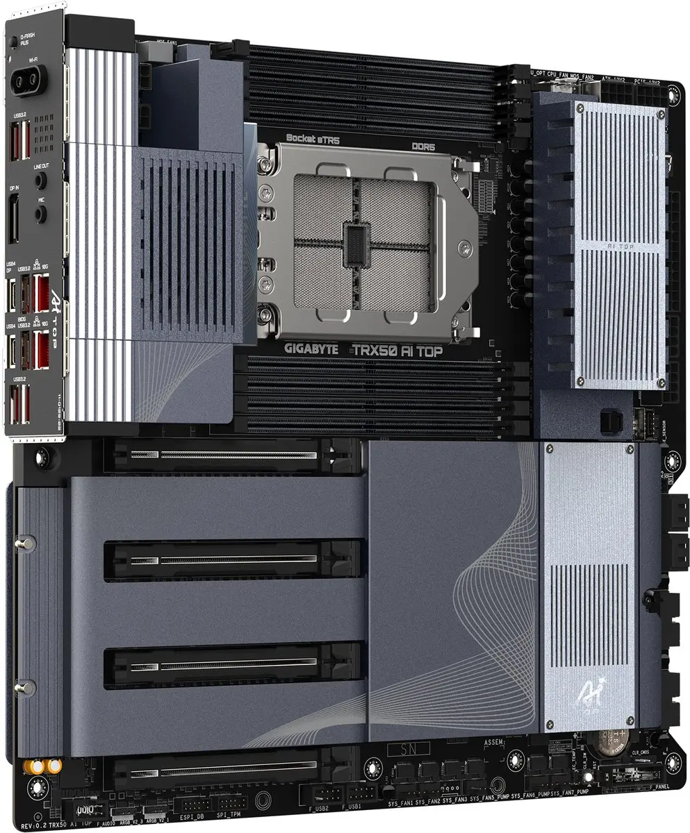 Gigabyte TRX50 AI TOP-2B Moederbord - sTR5