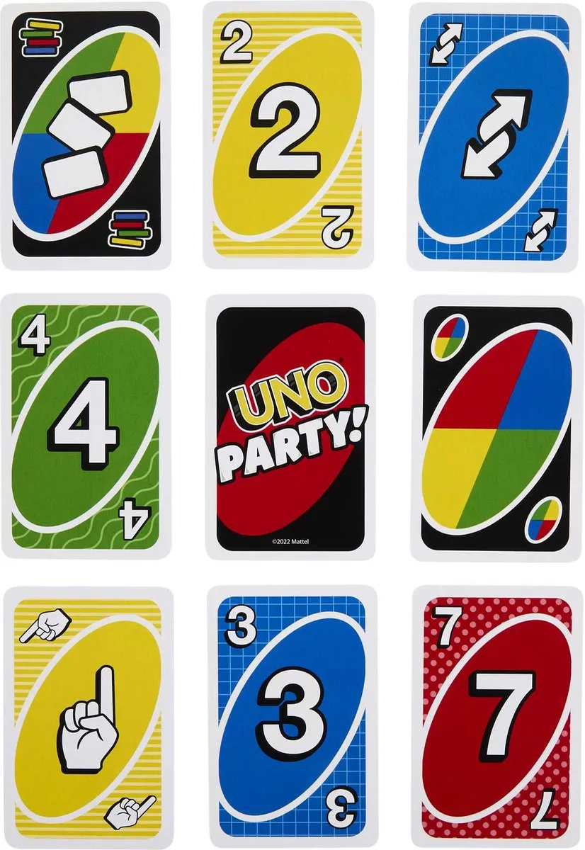 Mattel Games UNO Party Kaartspel 4582996 - 2-4 Spelers