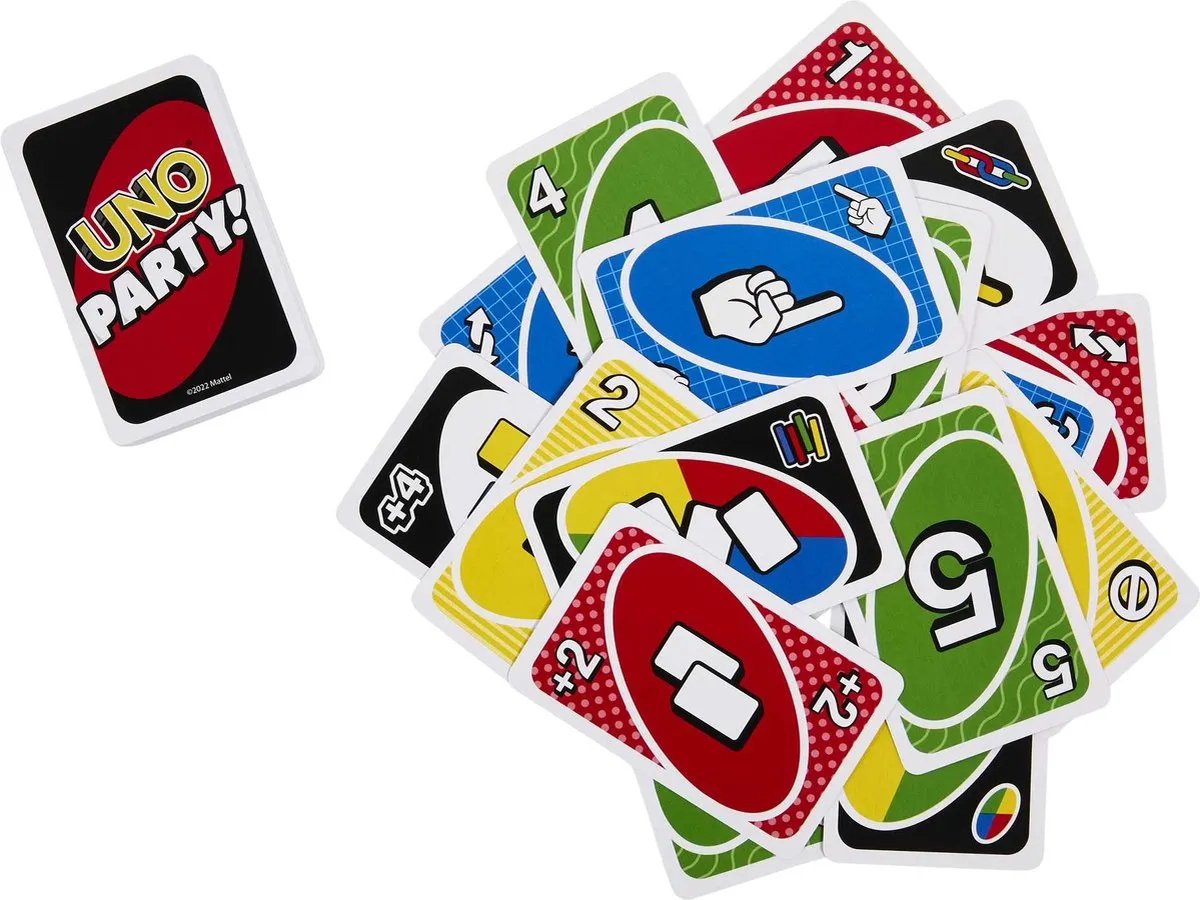 Mattel Games UNO Party Kaartspel 4582996 - 2-4 Spelers