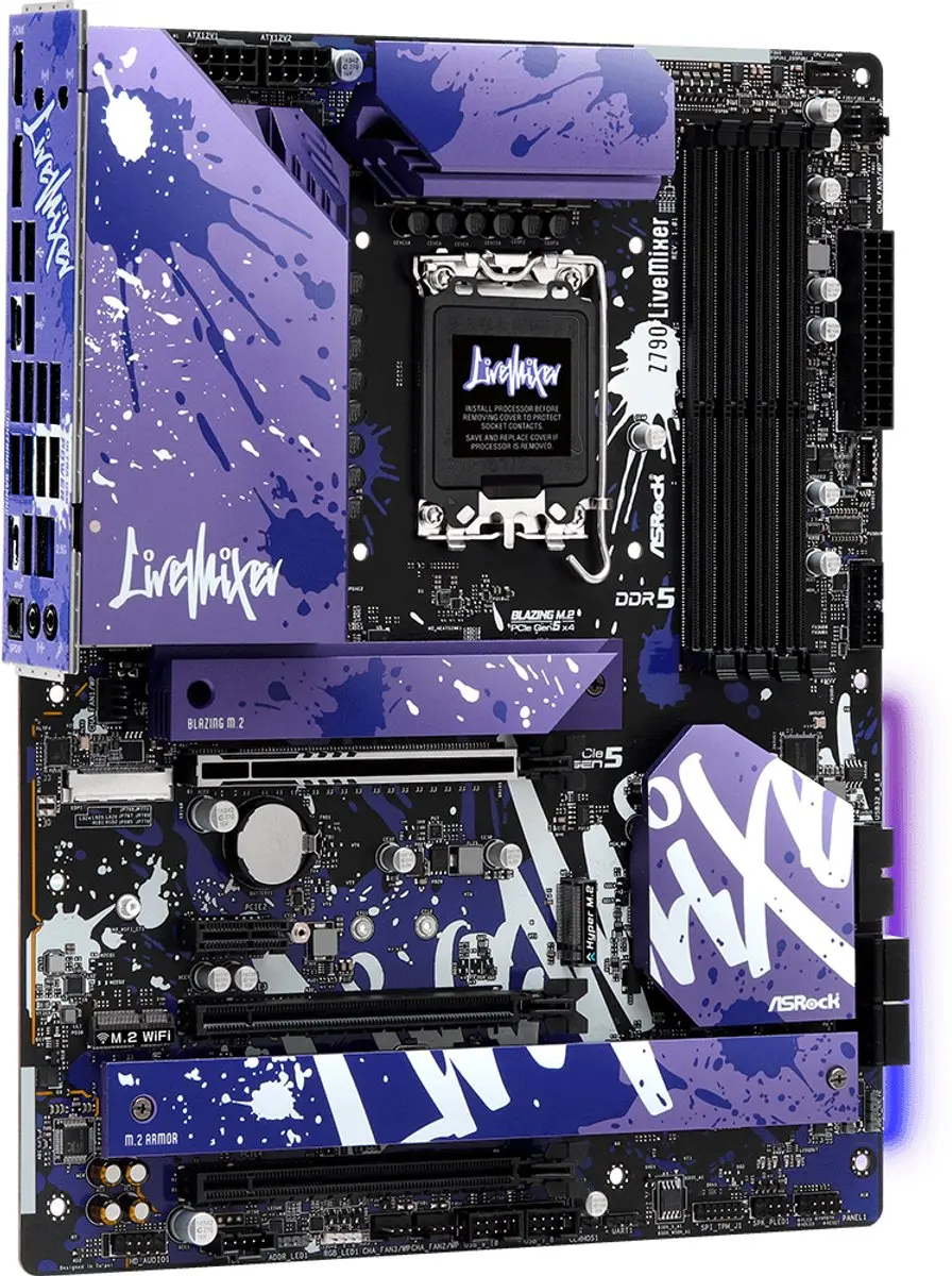 ASRock Z790 LiveMixer ATX Moederbord - Intel Z790