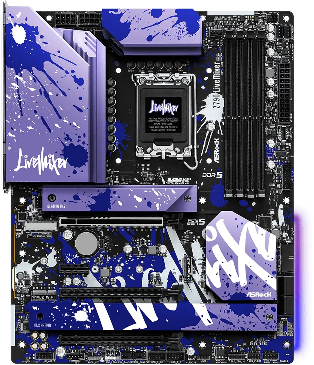 ASRock Z790 LiveMixer ATX Moederbord - Intel Z790