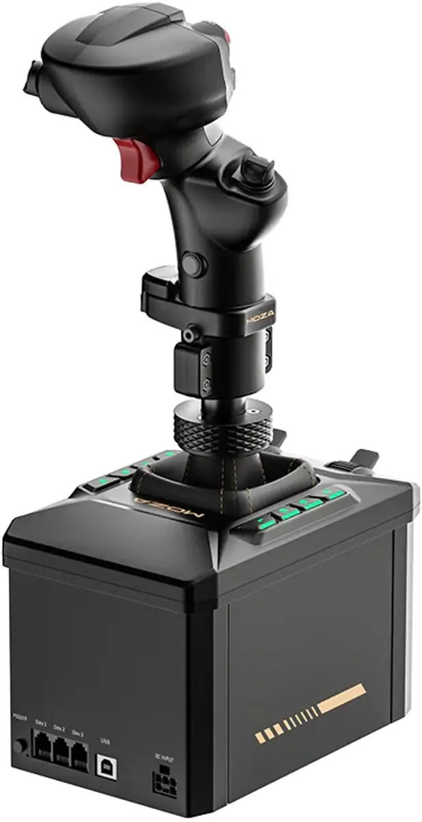 Moza Racing AB6 Flight Simulator Bundle - Force Feedback Joystick 6Nm