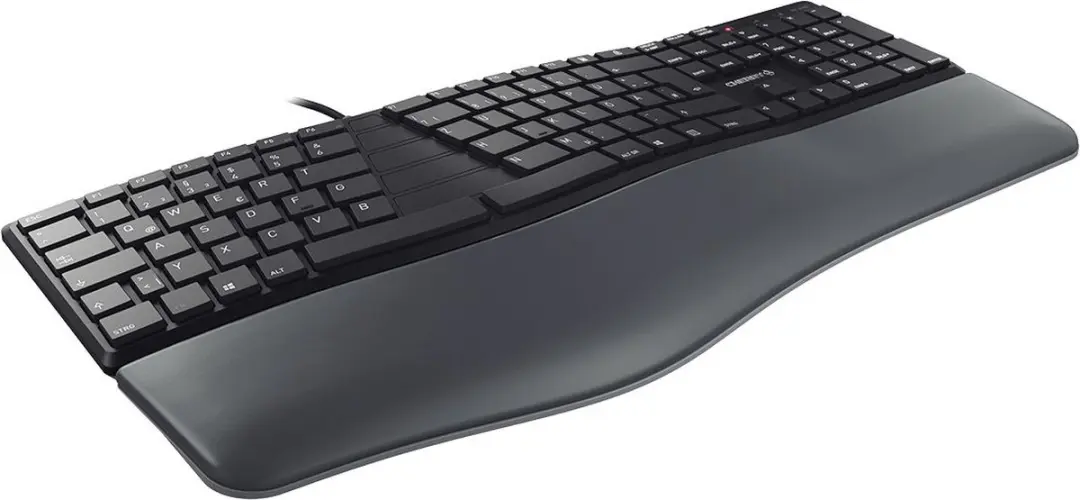 Cherry KC 4500 ERGO Toetsenbord - Amerikaans Engels - Zwart
