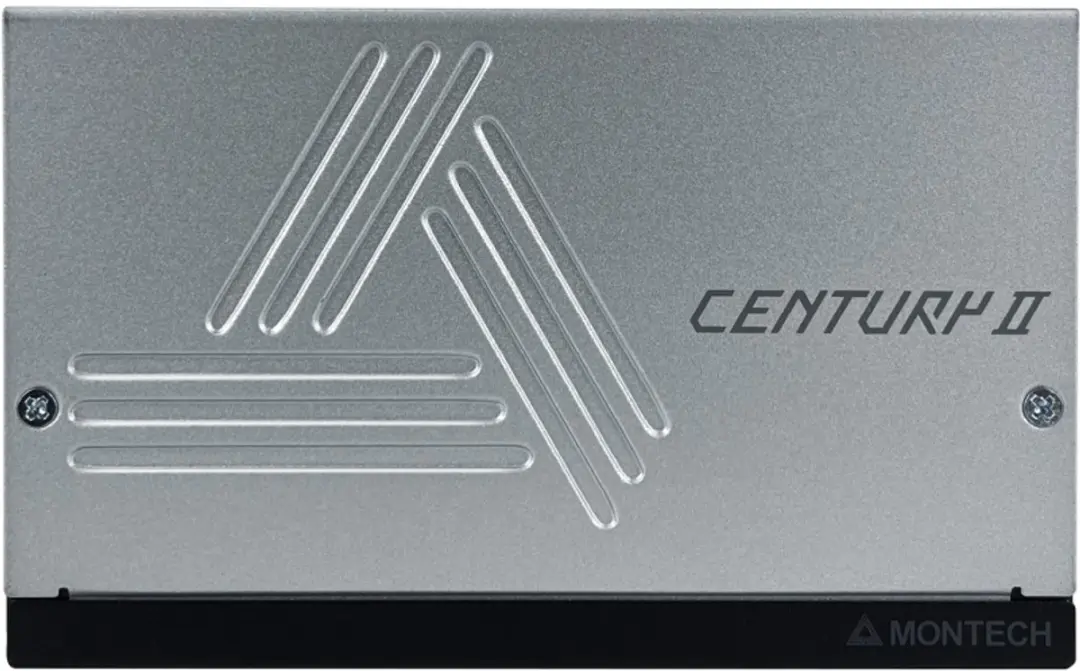 Montech Century II 1200W Voeding - ATX 20+4 Pin - Zilver/Zwart
