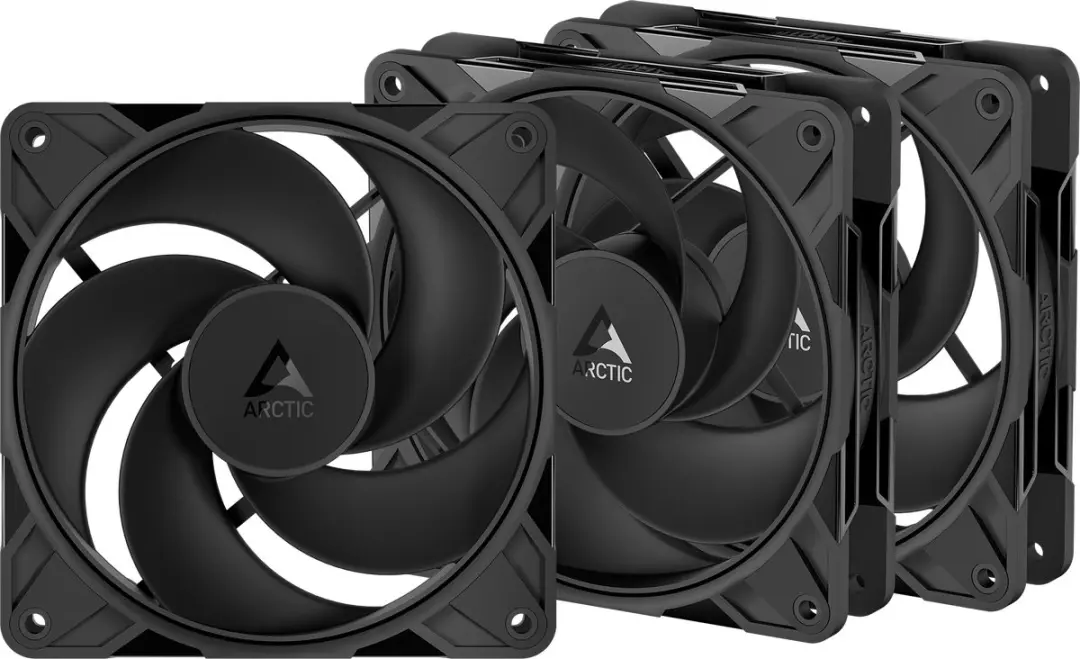 Arctic P12 Pro Reverse 3x 12cm Ventilatoren